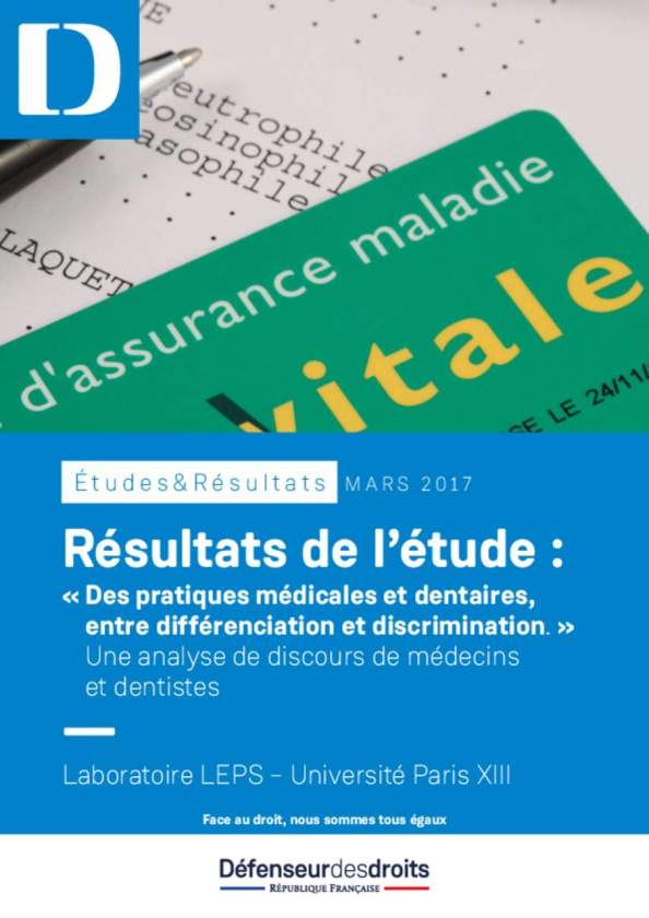 Résultats de l'étude, une analyse de discours