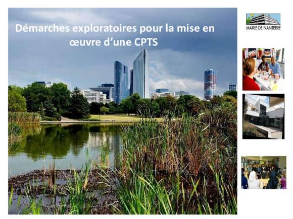 Présentation CPTS - Ville de Nanterre