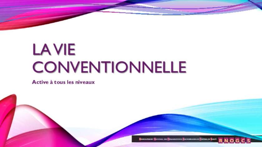 La vie conventionnelle _AN, ACI, CNR, PLFSS