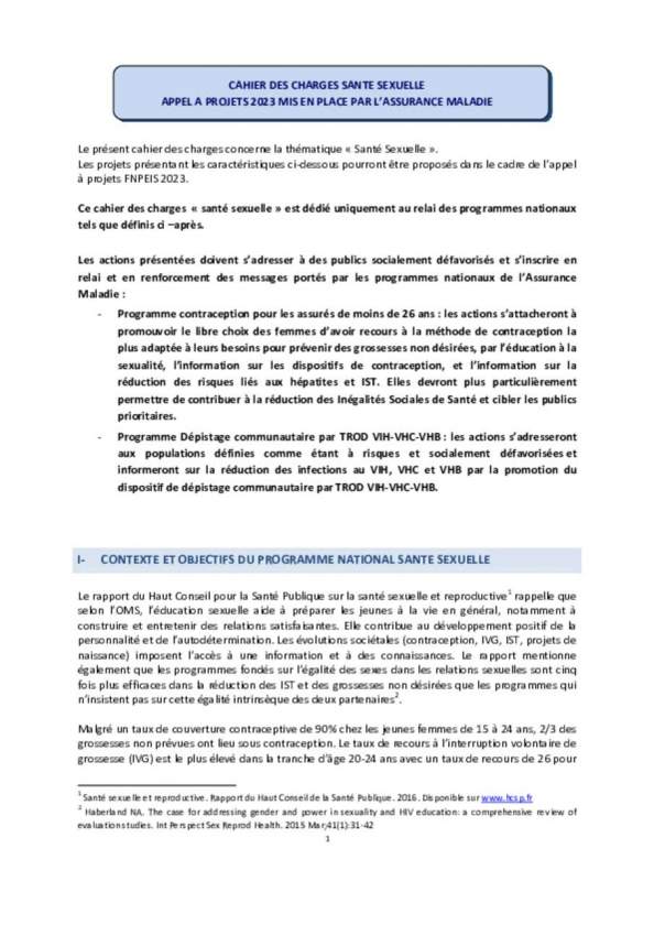 CC Santé sexuelle