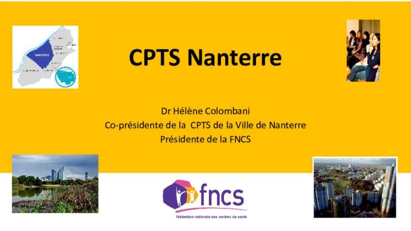 Retex lancement de la CPTS_Helene Colombani