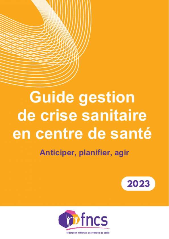 Guide gestion de crise sanitaire en centre de santé_2023