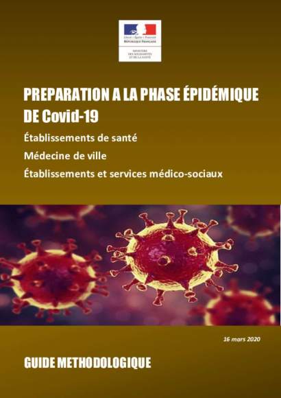 Guide covid-19 phase épidémique_Ministère de la santé