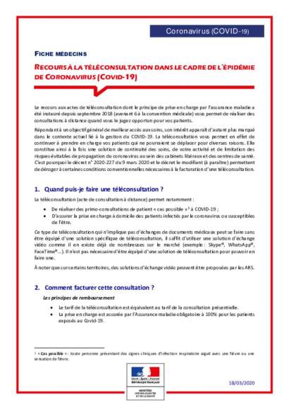Covid-19 fiche téléconsultation_MEDECIN_18_03_2020