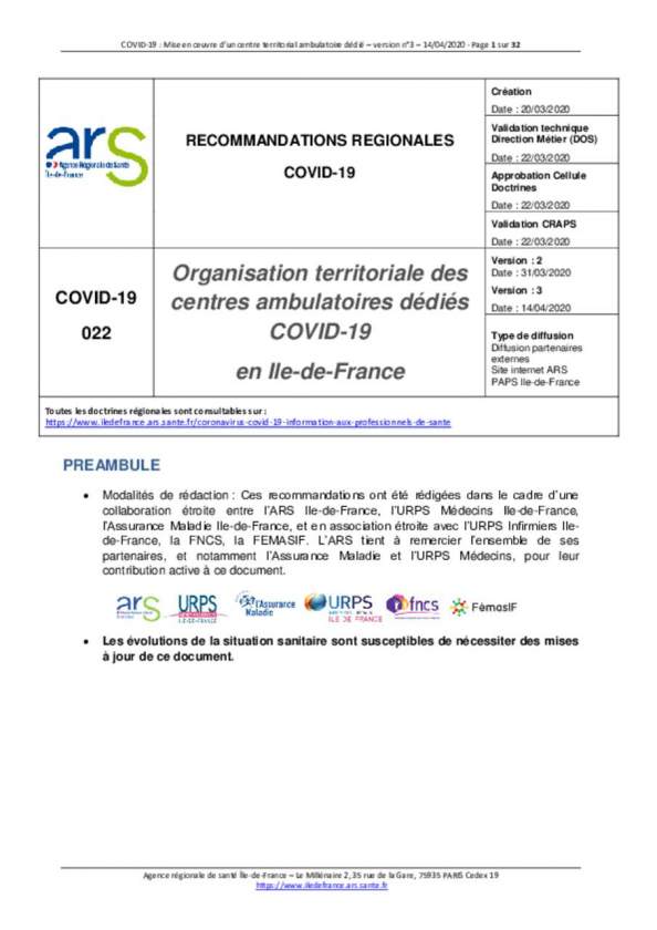 ARS_IDF_GUIDE_Centres_Ambulatoires_Dedies_COVID_19