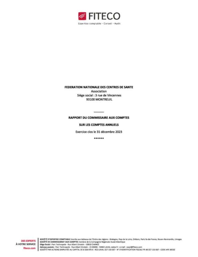 Rapport CAC 1