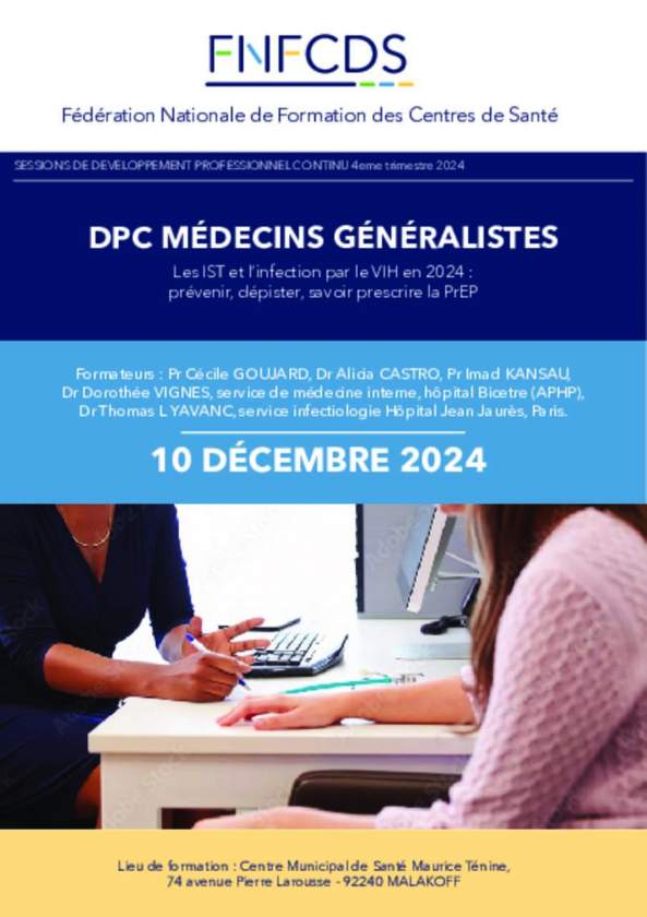 Flyer_Formation DPC Médecins générales 