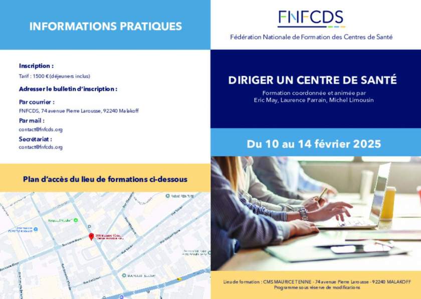 Programme_Formation diriger un CDS