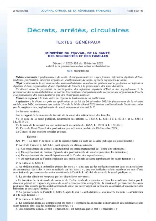 Décret PDSA IDE_SF