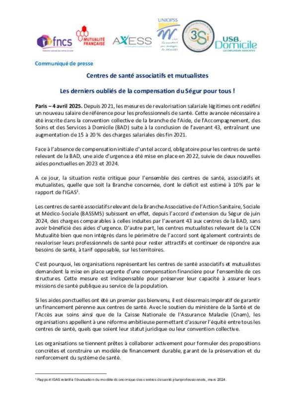 Les dernires oubliés du Ségur 2025