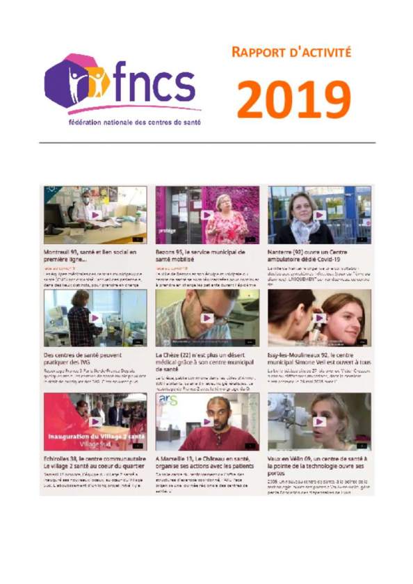 Rapport d'activité FNCS 2019