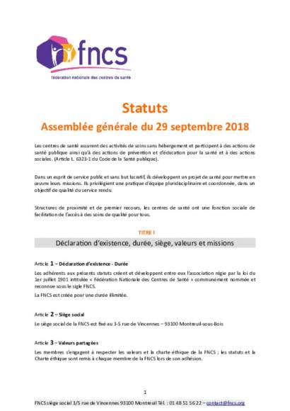 Statuts FNCS_votés en AG du 29/09/2018