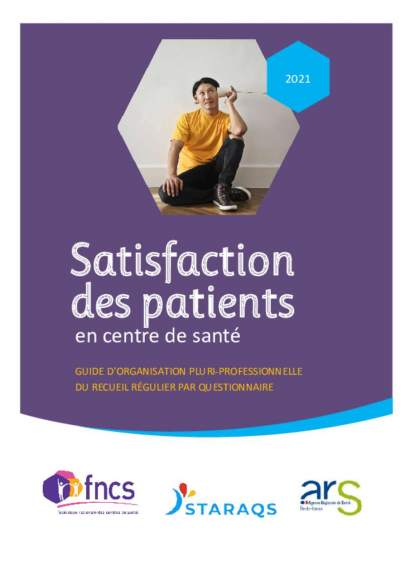 Guide satisfaction des patients