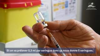 Guide de conservation, de manipulation et d'administration du vaccin anti-covid19