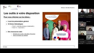 Mon bilan prévention, l'ARS Ile-de-France répond aux questions des centres de santé