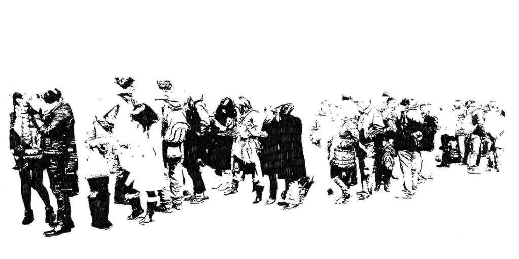 file_d_attente_encre_Emmanuel Régent